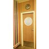Деревянная дверь МААРС с круглым остеклением